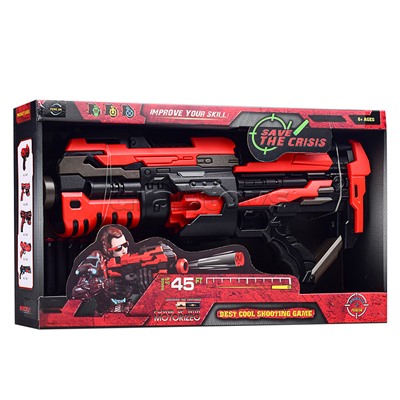 Бластер "Штурмовая атака" с мягкими пулями, в коробке