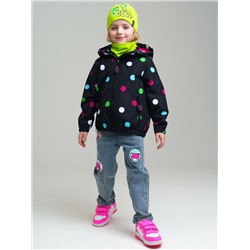 Комплект трикотажный для девочек: шапка, снуд