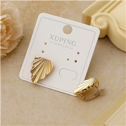 Серьги коллекция "Xuping" покрытие позолота, арт.004.093
