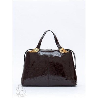 Сумка женская кожаная 9613-1S coffee Velina Fabbaino-Safenta