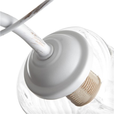 Люстра BayerLux «Глория», 3xE14, 40 Вт, белый с золотой патиной, 61.5×61.5×27 см