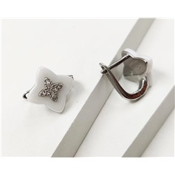 Серьги с керамикой