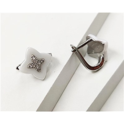 Серьги с керамикой