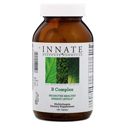 Innate Response Formulas, Комплекс витаминов группы В, 180 таблеток