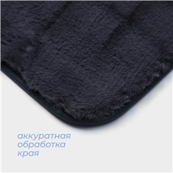 Коврик для дома SAVANNA «Элайза», 40×60 см, синий