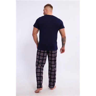 Костюм с брюками 050 (Темно-синий)