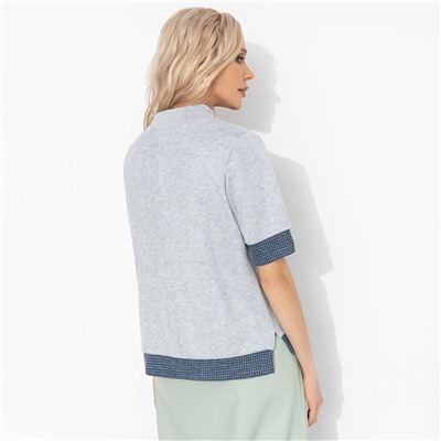 Водолазка вискозная, Фирменное приветствие (серая)