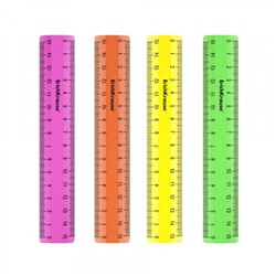 Линейка пластиковая 15 см Neon 52997 ассорти ErichKrause
