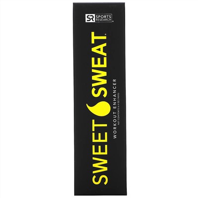 Sports Research, Sweet Sweat Stick, усиливающий гель для тренировок, 182 г (6,4 унции)