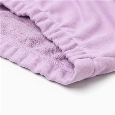 Толстовка (худи) детская MINAKU: Exclusive print, фиолетовая, рост 140 см