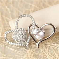 Брошь родий H01-7625