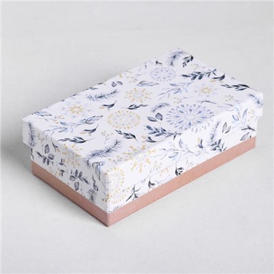 Набор новогодних подарочных коробок 10 в 1 «С Новым годом», 12×7×4‒32.5×20×12.5 см