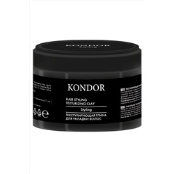 KONDOR Текстурирующая глина для укладки густых и жестких волос, 50 г KRISTALLER, 1111724