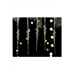 61117 Сосульки на елку прозрачные НАТАЛИ, 1205496