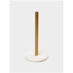 Держатель для бумажных полотенец Magistro Marble, 15×32 см, мрамор, белый