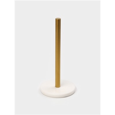 Держатель для бумажных полотенец Magistro Marble, 15×32 см, мрамор, белый