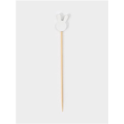 Шпажки Доляна «Пасхальные зайчики», h=12 см, набор 25 шт.