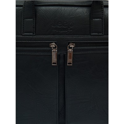 Портфель 6677-3 black Jeep