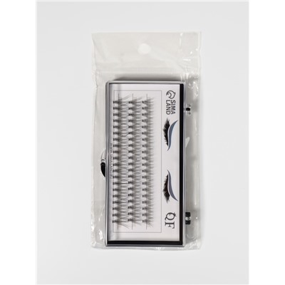 Набор накладных ресниц «Классика», пучки, 10, 12, 14 мм, толщина 0.1 мм, изгиб D, 10 D