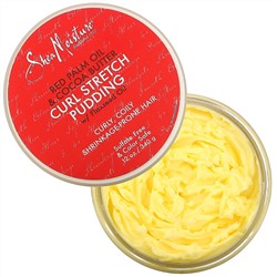 SheaMoisture, Curl Stretch Pudding, красное пальмовое масло и масло какао, 340 г (12 унций)