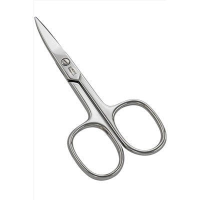 Mertz Ножницы маникюрные для ногтей 652NP, серебристый глянцевый KRISTALLER, 1182040