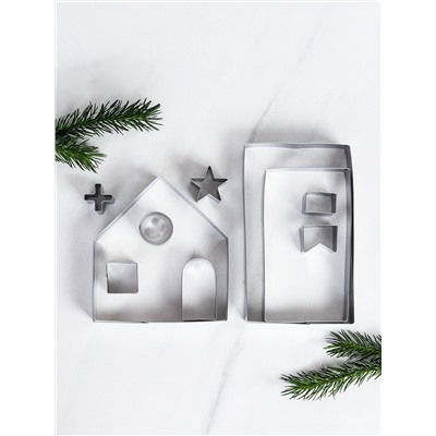 Набор форм для пряничного домика / DR-703 /уп 60/ ПРОМО АКЦИЯ