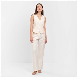 Брюки женские MIST: Classic Collection, размер 44, бежевые