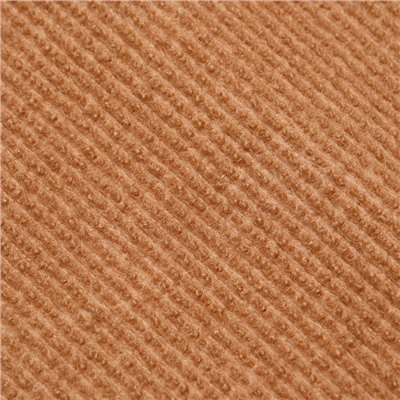 Когтеточка с пропиткой, 55×20 см, угловая, без меха, бежевая