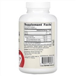 Jarrow Formulas, ЭПК-ДГК баланс, 120 капсул