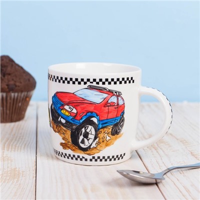 Набор кружка под раскраску «Чемпион», 300 мл, уценка