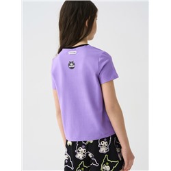 Фуфайка трикотажная для девочек (футболка)