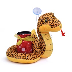 Мягкая игрушка "Змея с копилкой", русская песенка