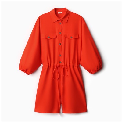 Комбинезон женский Minaku: Casual Collection, абрикосовый, размер 46