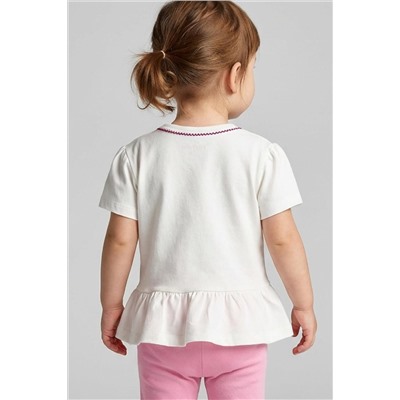 Джемпер детский трикотажный для девочек (футболка) PLAYTODAY, 1240047