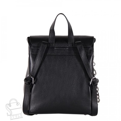 Рюкзак женский кожаный 5922Q black Polina&Eiterou/30