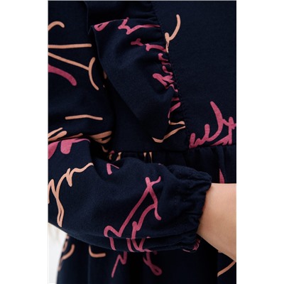 Платье Крылья длинный рукав НАТАЛИ, 1071265