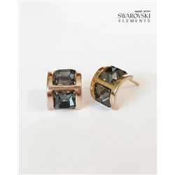 Серьги с кристаллами Swarovski