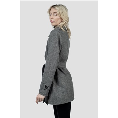 01-12248 Пальто женское демисезонное (пояс)
