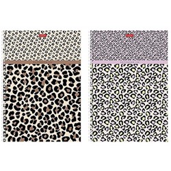 Тетрадь А4  80л клетка на спирали "LEO-принт" перфорация на отрыв 80Т4тВ1гр (092755) Хатбер