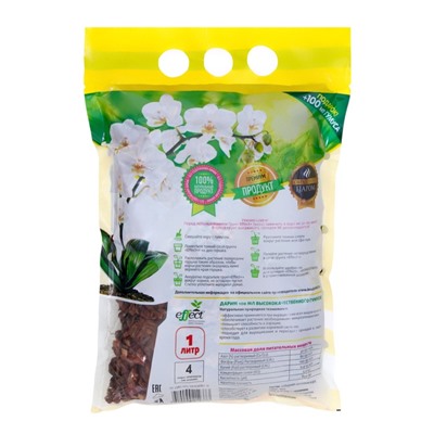 Грунт для мини орхидей Effect + Гумус, 1 л