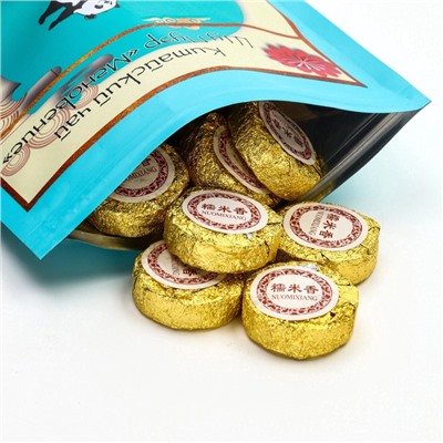 Китайский выдержанный чай «ДЖЕКИЧАЙ» Шу Пуэр, 50 г, 2021