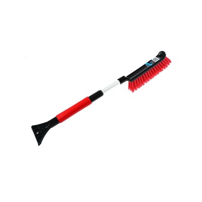 Щетка сметка со скребком, Black&Blue BB1005, телескопическая, 57-70 см, МИКС