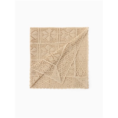 Скатерть «Этель. Ажур» Vintage collection, 85×85±5 см