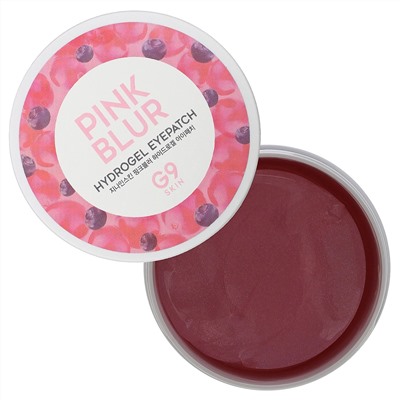 G9skin, Pink Blur Hydrogel Eyepatch, 100 g