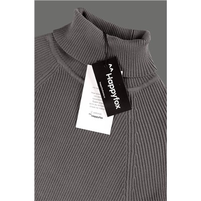 Женская водолазка в рубчик Happyfox