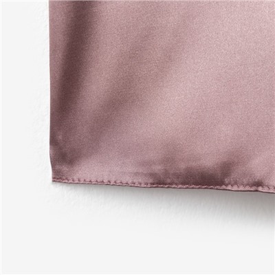 Пижама женская (рубашка, шорты) женская MINAKU: Light touch, фиолетовая, размер 44