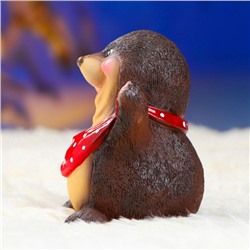 Садовая фигура из полистоуна «Крот», 12×8×10 см