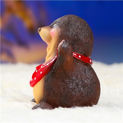 Садовая фигура из полистоуна «Крот», 12×8×10 см