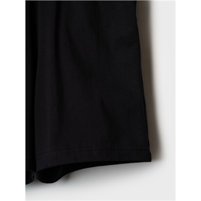 Комплект трикотажный для девочек: фуфайка (футболка), шорты