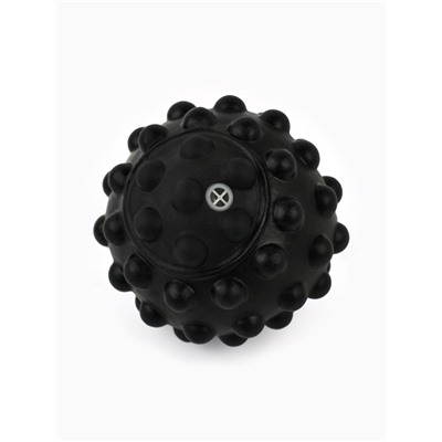 Игрушка пищащая «Мячик» для собак, 6.5 см, черная